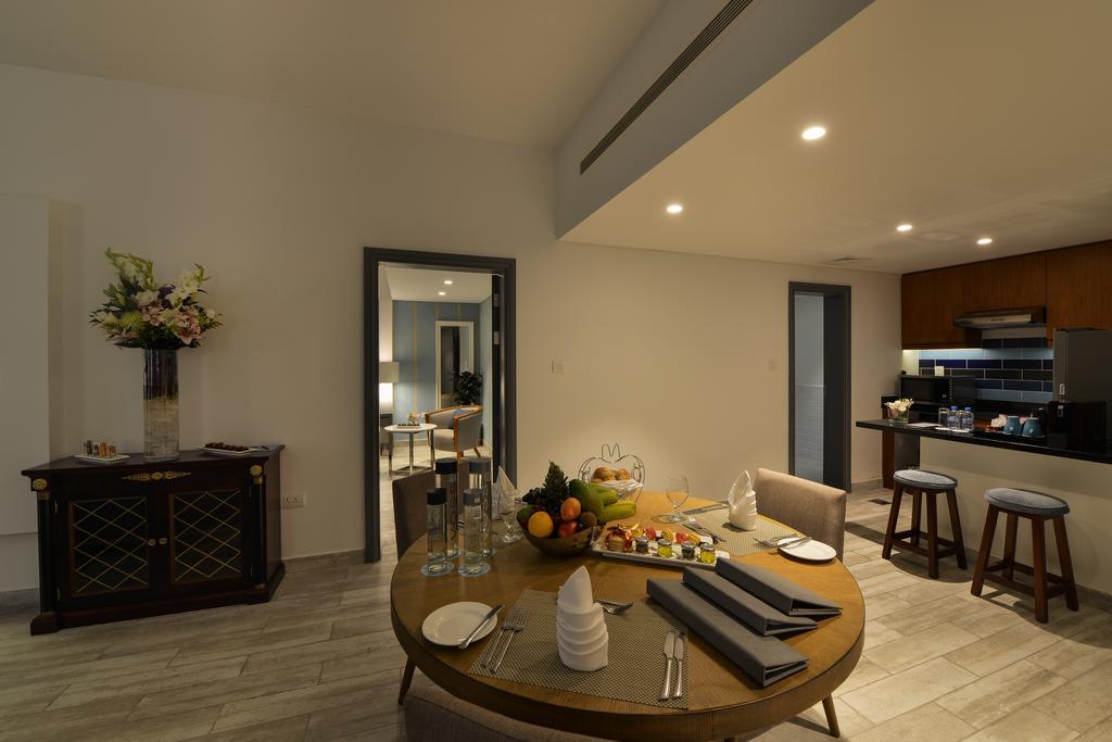 Sealine Beach, A Murwab Resort Mesaieed Exterior foto A 3D rendering of a dining room